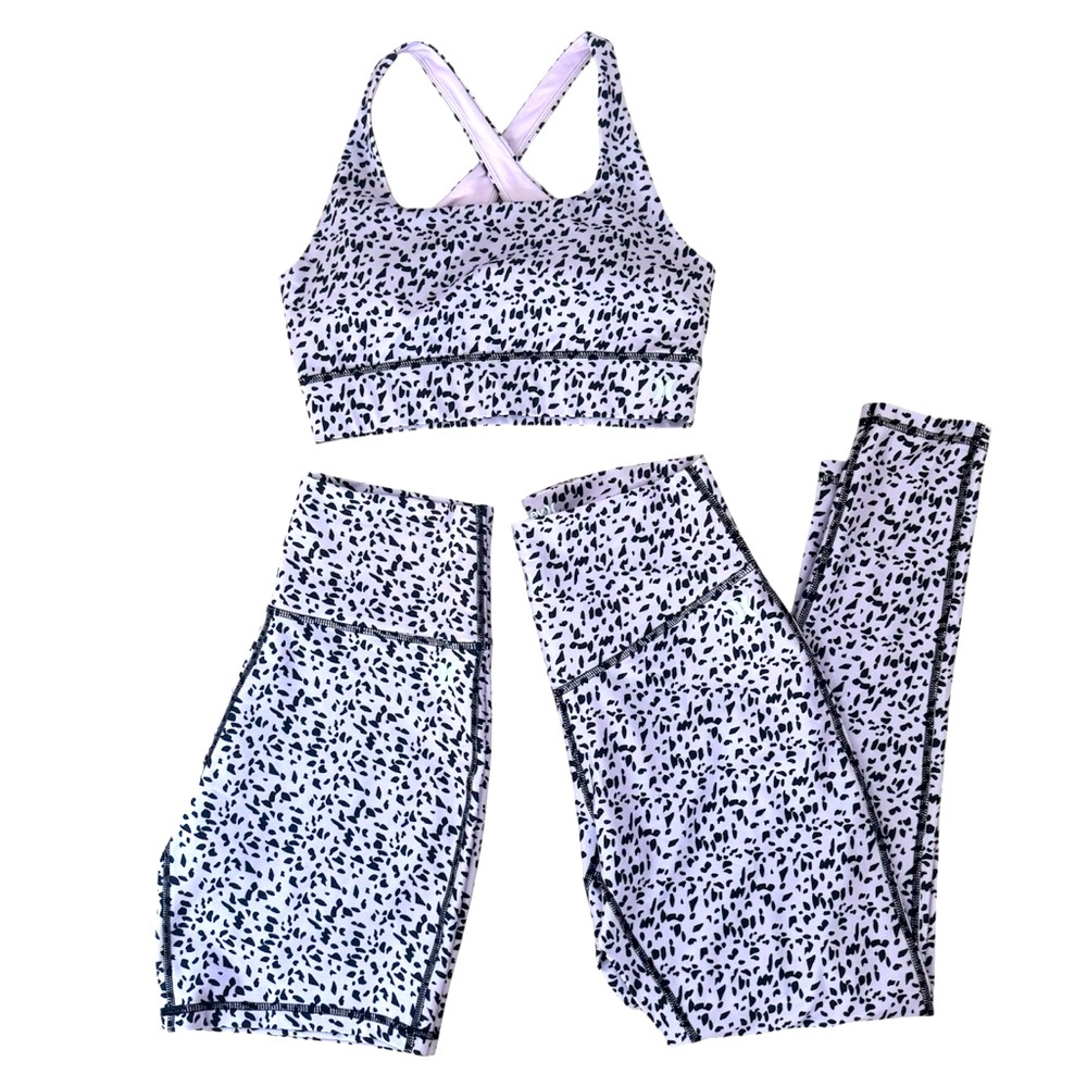 NEW Hurley Purple Leopard Marble 3-Piece Set 💜🐆
